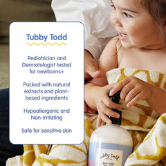 TUBBY TODD Everyday Baby Lotion, Moisturizer for Sensitive Skin