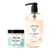 Tubby Todd's Baby Body Wash and All Over Ointment Eczema Set