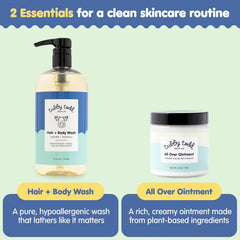 Tubby Todd's Baby Body Wash and All Over Ointment Eczema Set