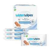 WaterWipes Sensitive+ Newborn & Baby Wipes, 3-In-1 Cleans, Cares, Protects, 99.9% Water, Unscented & Hypoallergenic, 240 Count (4 Packs)