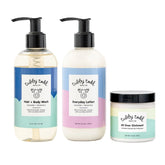 TUBBY TODD 3-Step Baby Bath and Skincare Routine, The Regulars Bundle