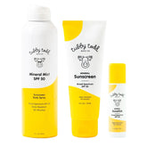 Tubby Todd Face and Body Mineral Sunscreen Kit for Baby, Toddler and Kids