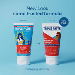 Triple Paste 3X Max Strength Diaper Rash Ointment, 40% Zinc Oxide, 6 oz