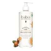 Babo Botanicals Sensitive Baby Fragrance-Free 2-in-1 Shampoo & Wash - Shea Butter, Calendula & Aloe Vera - EWG Verified - Cruelty-Free - Vegan - Pediatrician Tested - For Babies & Kids