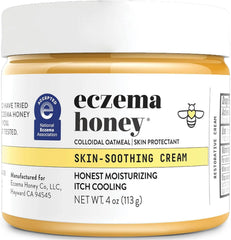 ECZEMA HONEY Original Skin-Soothing Cream for Dry Itchy Skin (4 Oz)