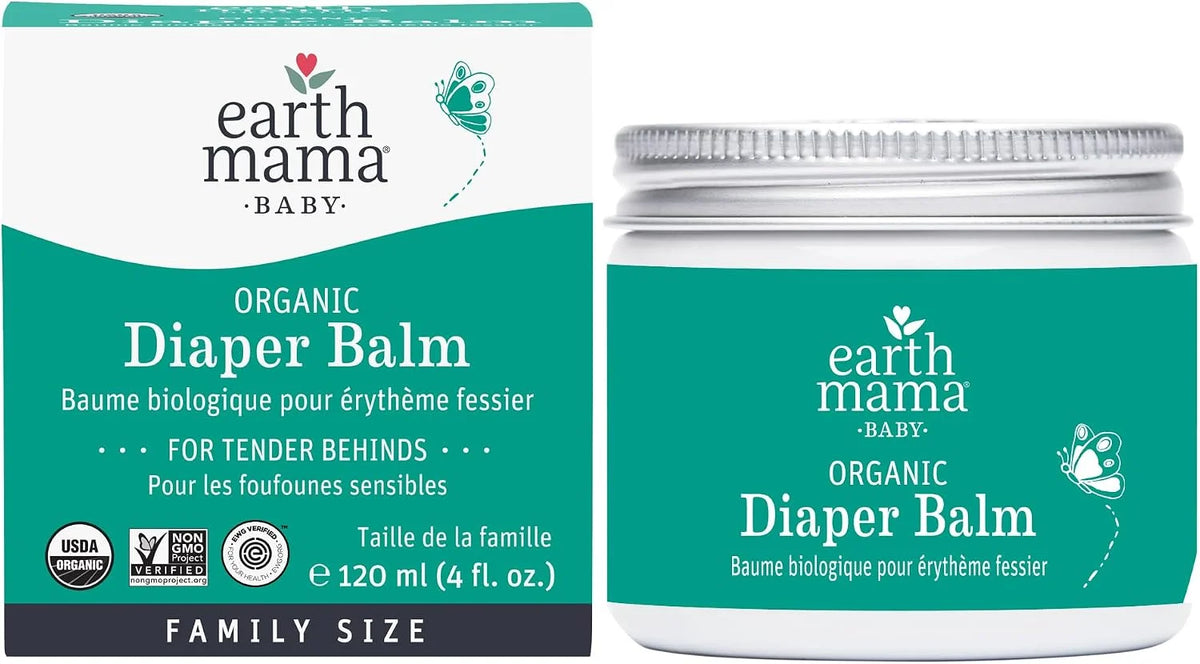 Earth Mama - Organic Diaper Balm - 4 fl oz