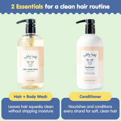 Tubby Todd Hair Duo, Baby Shampoo and Conditioner Set
