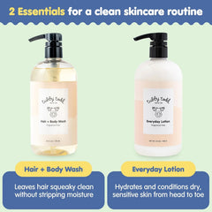 Tubby Todd Baby Body Wash and Lotion Set