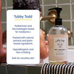 Tubby Todd Hair Duo, Baby Shampoo and Conditioner Set