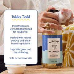 TUBBY TODD Hair + Body Wash, Baby Shampoo and Body Wash