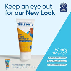 Triple Paste Diaper Rash Cream Bundle, 8 oz Tub & 3 oz Tube