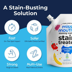 Miss Mouth's Messy Eater Refill, Laundry Stain Remover, 16 Oz Pouch