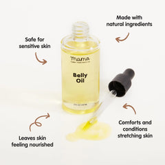 Tubby Todd Belly Oil, Hydrating Body Oil for Pregnancy