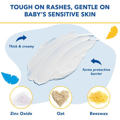 Triple Paste Diaper Rash Cream & Baby Spatula Bundle, 16 oz