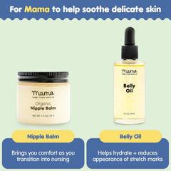 TUBBY TODD New Baby and Mom Skincare Kit, The Mama Gift Set