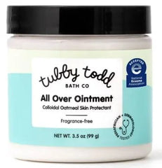 Tubby-Todd All Over Ointment, Fragrance Free, 3.5 oz, Jar, Pack 1