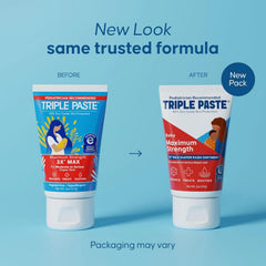 Triple Paste 3X Max Strength Diaper Rash Ointment, 40% Zinc Oxide, 2 oz
