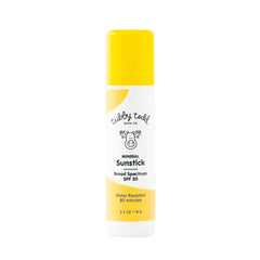 Tubby Todd Mineral Sunstick, Broad Spectrum SPF 30 Sunscreen for Kids