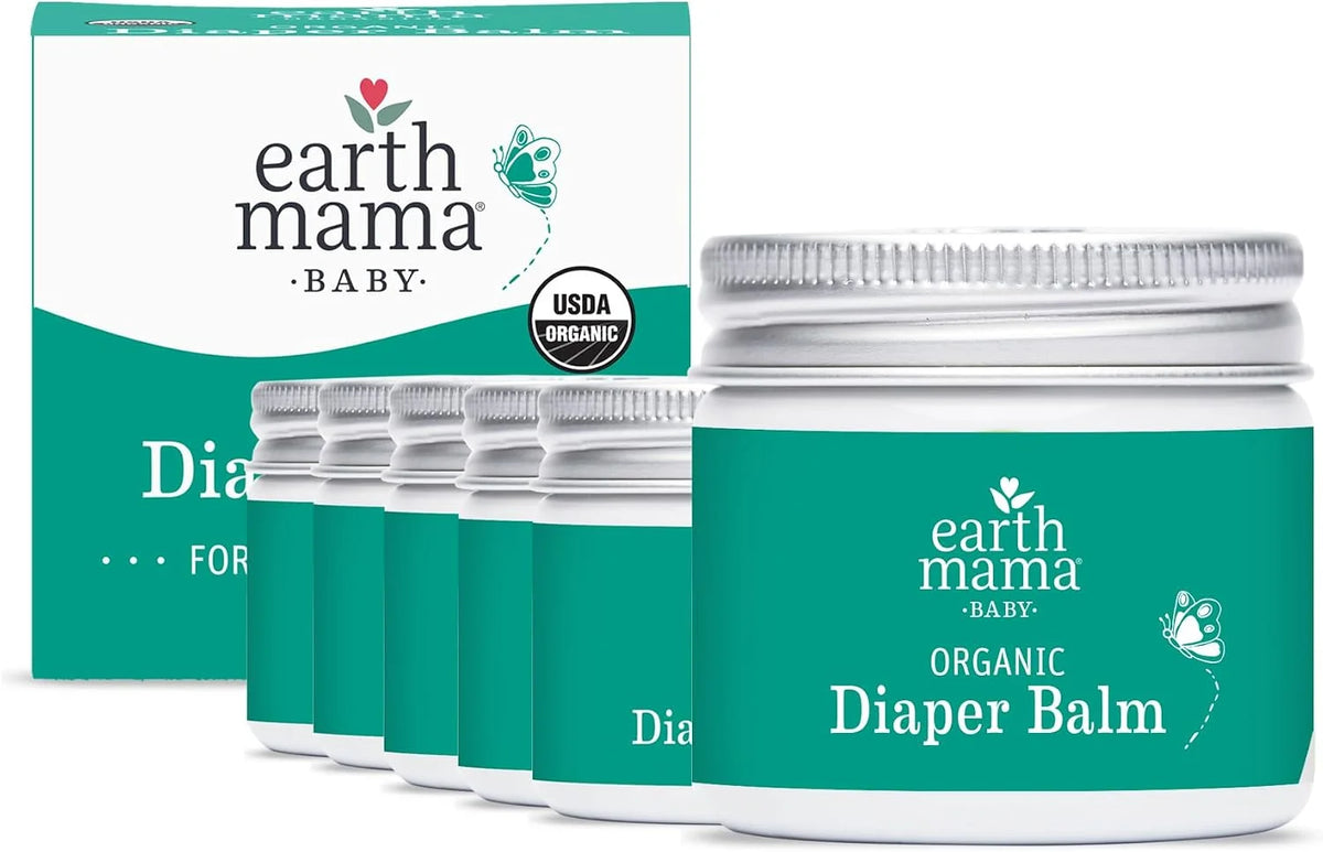 Earth Mama - Organic Diaper Balm - 2-Ounce (6-Pack)