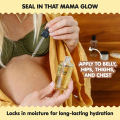 Tubby Todd Belly Oil, Hydrating Body Oil for Pregnancy