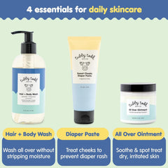 Tubby Todd Baby Bundle Newborn Skin Care Set